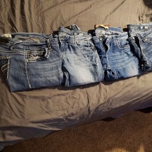 Two pair of Miss Me 29 and 30 and Big Star ,vigoss